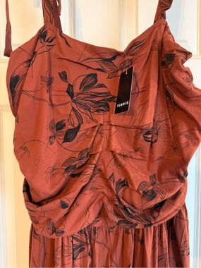 Torrid Floral Midi Dress